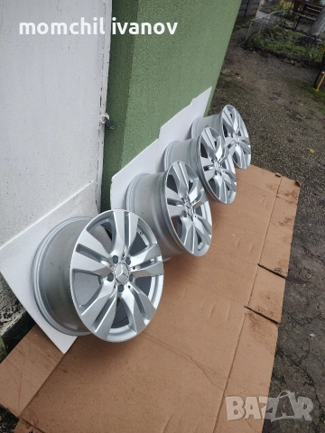17" оригинални джанти за Мерцедес "BORBET", спорт пакет, 5х112 с ц.о. 66,6, снимка 3 - Гуми и джанти - 52595254
