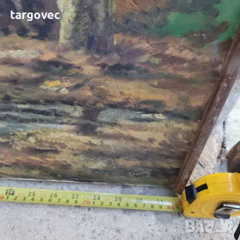 красива ловна картина лов с кучета, снимка 2 - Картини - 47679088