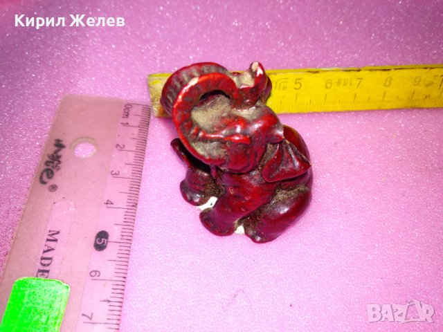 СИМПАТИЧНО СЛОНЧЕ ФИГУРКА от ПОЛИМЕРНА ГЛИНА РЪЧНА ИЗРАБОТКА За ЩАСТИЕ КЪСМЕТ ДЕКОРАЦИЯ 42820, снимка 7 - Статуетки - 44150978