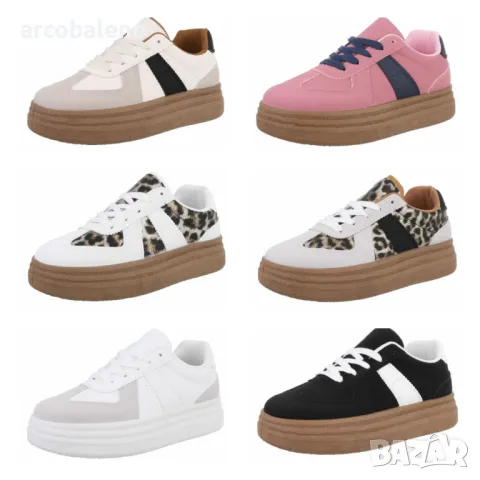 Дамски ниски кецове, 6цвята 