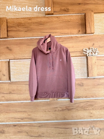 Страхотно ежедневно худи на G-Star в розов цвят. Идеално за спорт или разходка, снимка 7 - Суичъри - 53882186