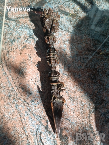 Бронзова кама от Камбоджа , снимка 3 - Статуетки - 52945426