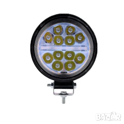 Компактен LED прожектор с вграден мигач 11.6 cm, снимка 2 - Аксесоари и консумативи - 55864046