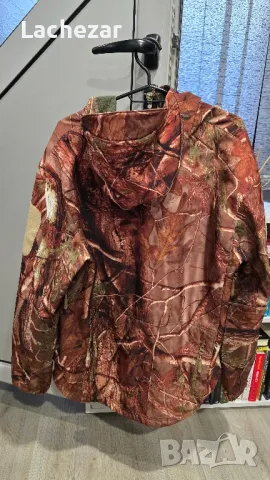 Зимно яке за лов и риболов с качулка L размер , снимка 5 - Якета - 48597170