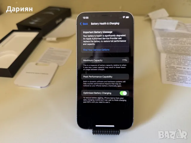 iPhone 12 Pro 128GB / 77% Battery /, снимка 6 - Apple iPhone - 55772759