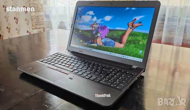 Продавам лаптоп Lenovo ThinkPad E550/IPSматFullHD15.6сKам/4x2.2ghzТhr/SSD256gb/8gb/НоваБат/DVDrw/Про