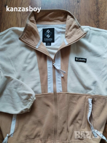 Columbia Back Bowl - страхотен дамски полар КАТО НОВ М, снимка 3 - Спортни екипи - 52324652
