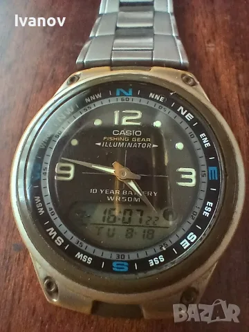 Мъжки часовник Casio AW-82 Fishing Gear (Модул 3768) – за части