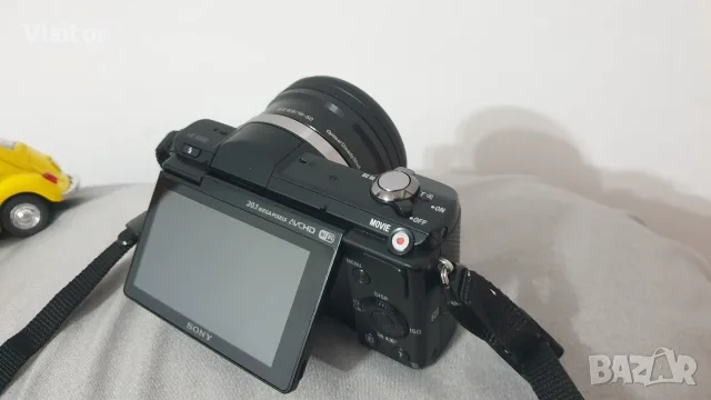  Sony Alpha 5000 20.1 МРх + обектив Sony E 16-50mm f/3.5-5.6 PZ - , снимка 3 - Фотоапарати - 56247417