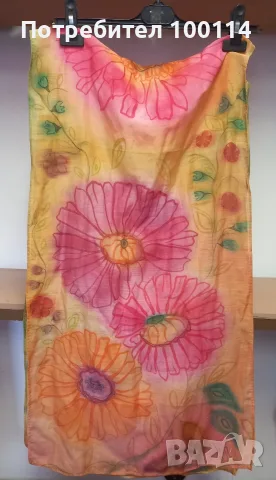 Шал на цветя Handmade 4 различни броя