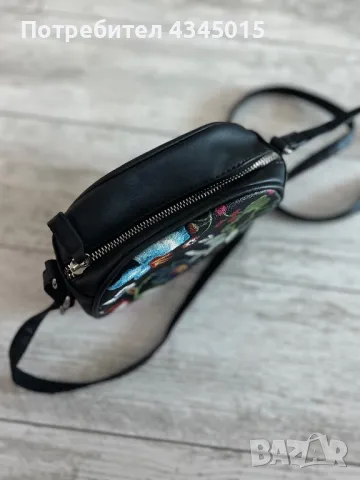 Малка чанта с цветя, снимка 2 - Чанти - 49558365