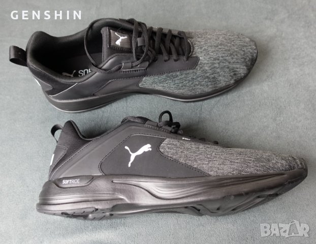 Puma маратонки в черно и сиво