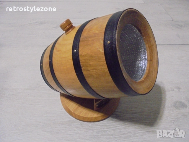 № 8394 Стара дървена поставка за бутилка  