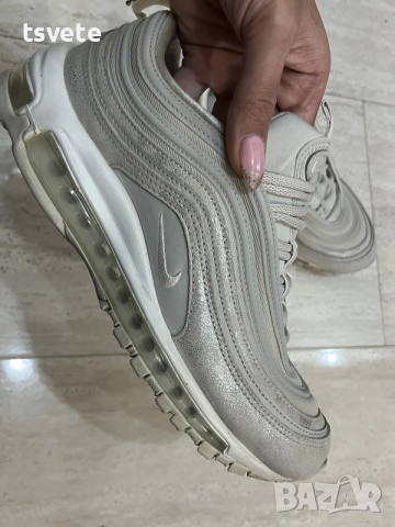 Nike Air Max 97 Light Bone/Phantom, снимка 4 - Маратонки - 56128735
