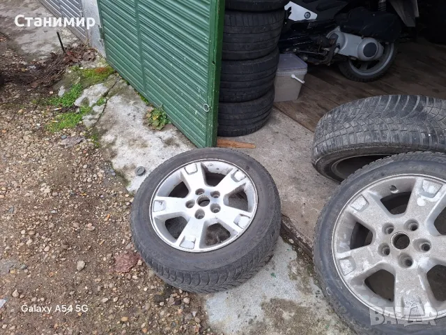 4 бр джанти 5/114.3 16 цол с много добри гуми, снимка 7 - Гуми и джанти - 48920664