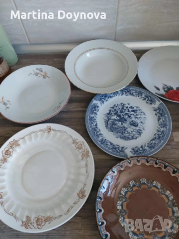 Автентична стомна и домашни потреби, чинии, снимка 5 - Чинии - 51512097