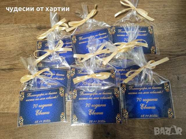 Подаръци със снимка подаръци за гости Рожден ден