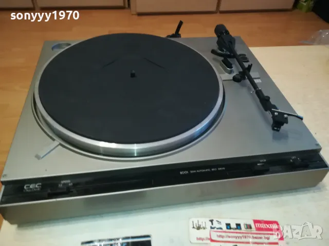 CEC-MADE IN JAPAN-ВНОС SWISS 0901251804, снимка 11 - Грамофони - 48619257