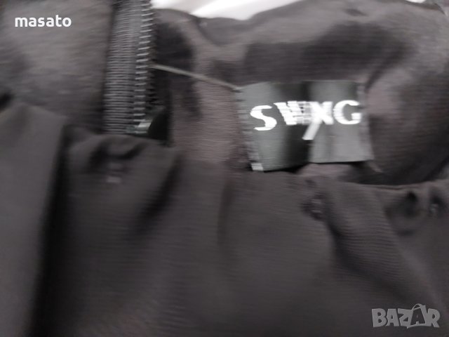 SWING - официална черна рокля, снимка 3 - Рокли - 40530938