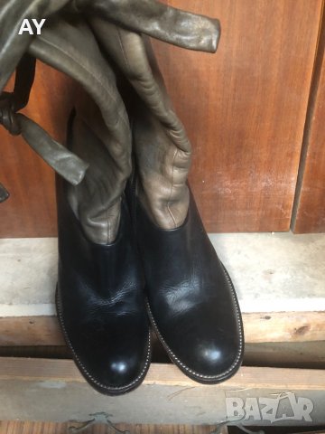 Дамски ботуши естествена кожа, снимка 2 - Дамски ботуши - 34878931