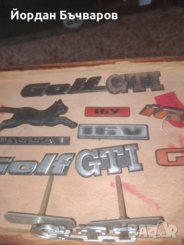 VW Golf & Jetta Mk2 редки емблеми