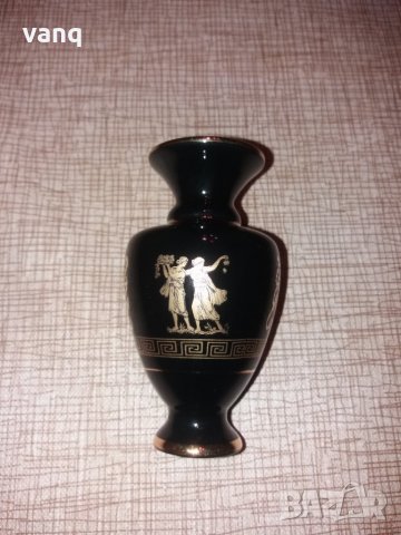 Гръцка ваза  24к злато,ръчна изработка, снимка 3 - Антикварни и старинни предмети - 28436869