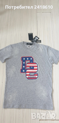 DSQUARED2 Made In Italy Mens Size M НОВО! ОРИГИНАЛ! Мъжка Тениска!