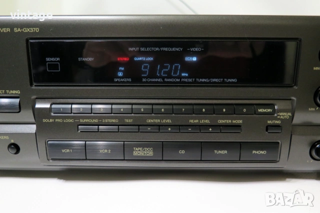 Technics SA-GX370, снимка 3 - Ресийвъри, усилватели, смесителни пултове - 53071504