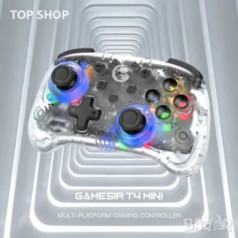 Геймпад GAMESIR T4 MINI PRETO 2.4G WIRELESS/BLUETOOTH, снимка 3 - Друга електроника - 48747657