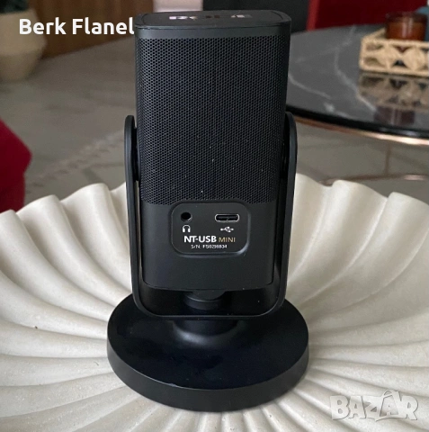 Rode NT-USB Mini микрофон, КАТО НОВА, снимка 2 - Микрофони - 54017448