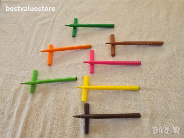 Кохинор Флумастери Koh-i-noor Hardmuth, снимка 2 - Ученически пособия, канцеларски материали - 51776080