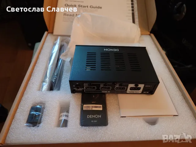 Denon avs-3 HDMI 2.1 Switch , снимка 2 - Плейъри, домашно кино, прожектори - 49245980