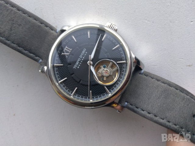 Tempo d'oro meccanico open heart, снимка 2 - Мъжки - 42141693