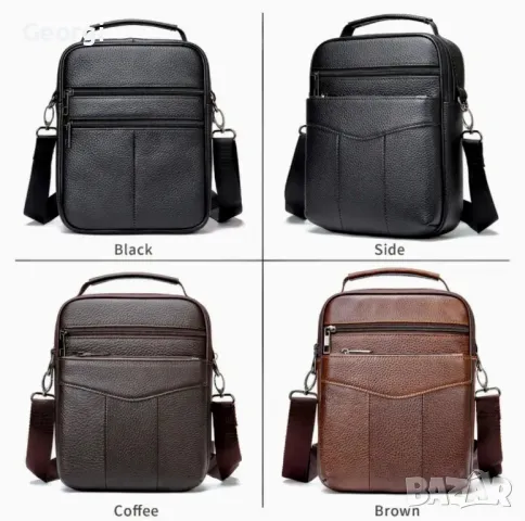 Гореща Промоция*/ Функционална висококачествена Мъжка кросбоди чанта /Естествена кожа!, снимка 6 - Чанти - 49293764