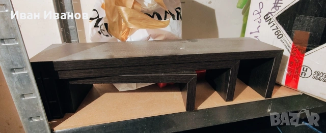 етажерки за стена - два комплекта , снимка 3 - Етажерки - 53375569