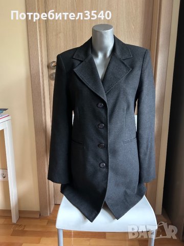 Черно дълго сако, снимка 5 - Сака - 42849532