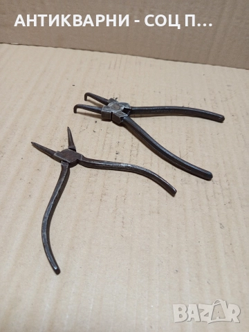 Комплект Соц Стари Зегер Клещи. , снимка 11 - Антикварни и старинни предмети - 52696850