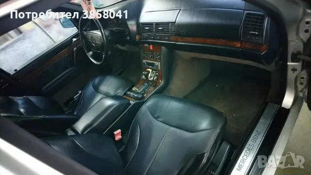 Продавам Мерцедес w 140 бензин газ, снимка 12 - Автомобили и джипове - 56418289