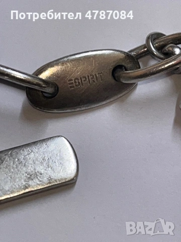 Сребърна гривна , снимка 3 - Гривни - 54086321