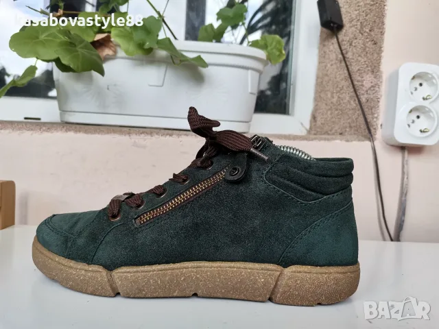Дамски боти Ara 38  н. Естествен велур , снимка 17 - Дамски боти - 56265761
