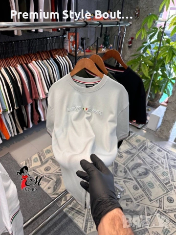 Мъжки памучни тениски emporio armani Burberry Hermes Calvin Klein , снимка 4 - Тениски - 54016051