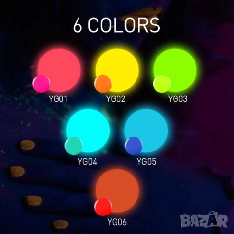 Canni гел лак Fluorescence Gel, снимка 2 - Продукти за маникюр - 37255420