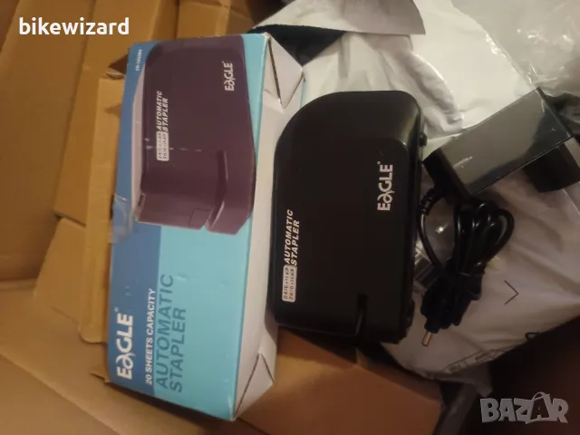 Електрически телбод Eagle-тежък автоматичен телбод, капацитет 20 листа НОВ, снимка 4 - Друга електроника - 49986733