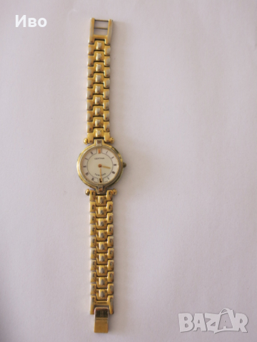 Дамски ретро часовник Certina Tangaro Quartz, позлатен, снимка 3 - Дамски - 44635734