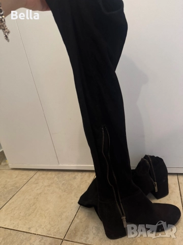 Ботуши до под коляното, снимка 3 - Дамски ботуши - 52063509