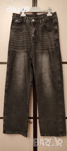 Дънки момиче 158-164 размер, снимка 2 - Детски панталони и дънки - 52009002