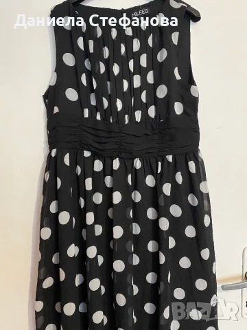 Рокля на точки, Mileeo, нова с етикет