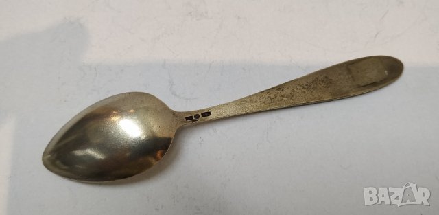 Сребърна лъжичка, снимка 4 - Антикварни и старинни предмети - 29865370