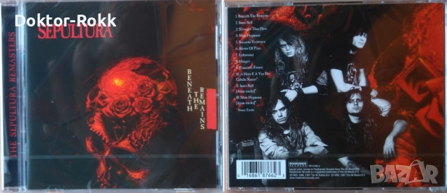Sepultura - оригинални дискове - преиздания, снимка 3 - CD дискове - 48350966