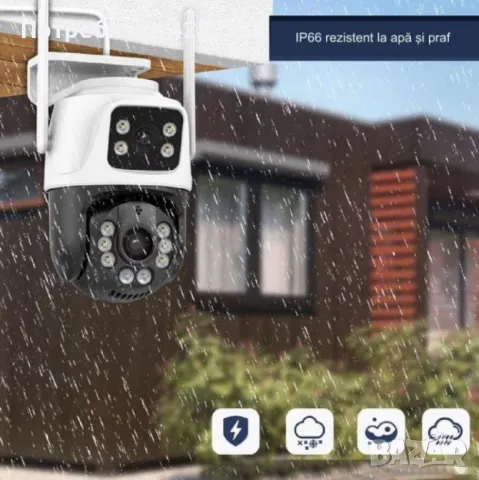 Двойна камера с AI WiFi 6 Mpx iCSee, снимка 8 - Други стоки за дома - 48903385